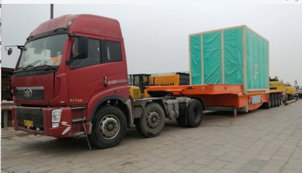 TUBING TRAILER & COILED TUBING  Shipped  on  Break bulk